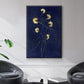 Indigo 1 - Floater Framed Canvas Print