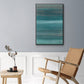 Stars & Shores I - Floater Framed Canvas Print