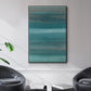 Stars & Shores I - Floater Framed Canvas Print