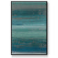Stars & Shores II - Floater Framed Canvas Print