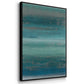 Stars & Shores II - Floater Framed Canvas Print
