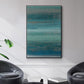 Stars & Shores II - Floater Framed Canvas Print