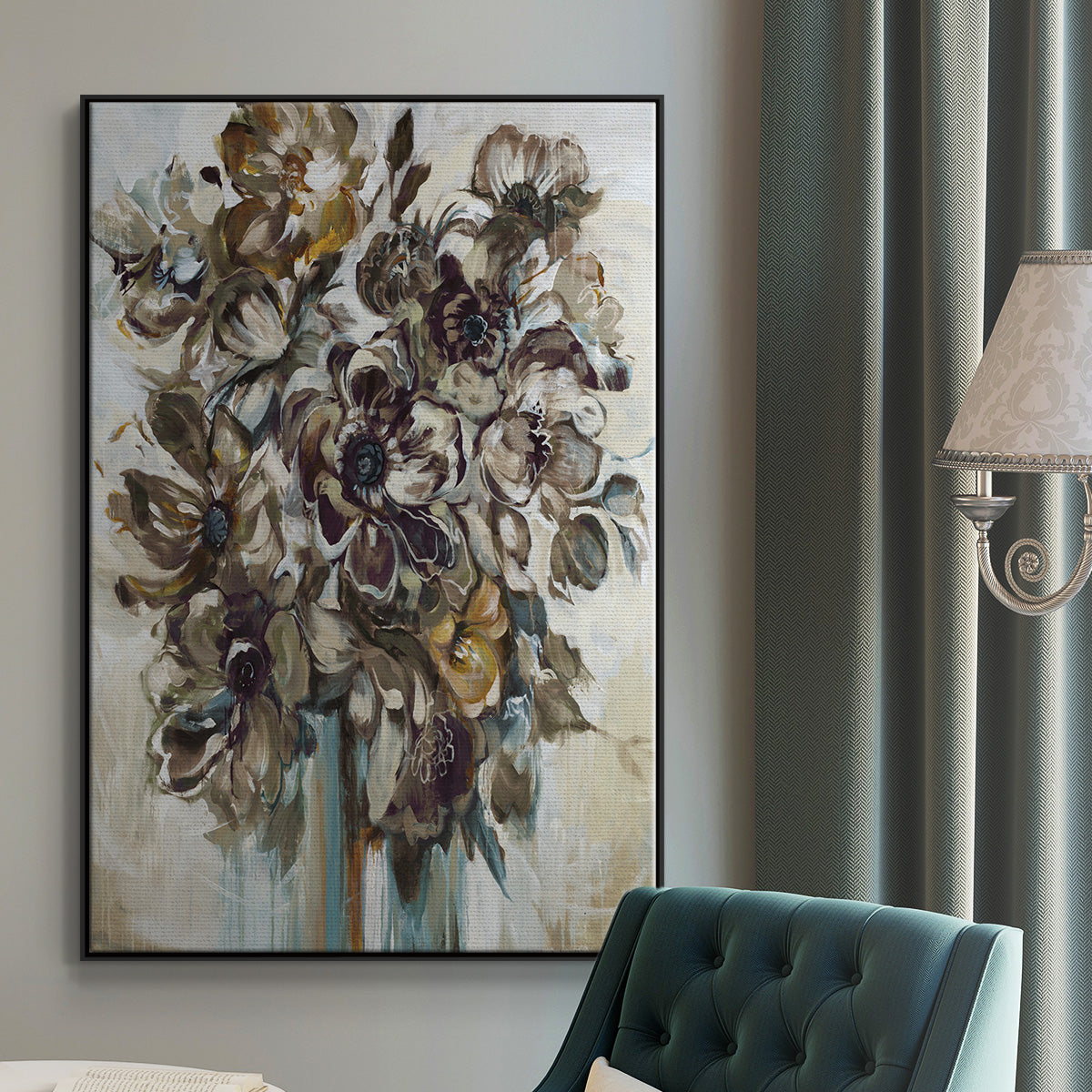 Wild At Heart VI - Floater Framed Canvas Print
