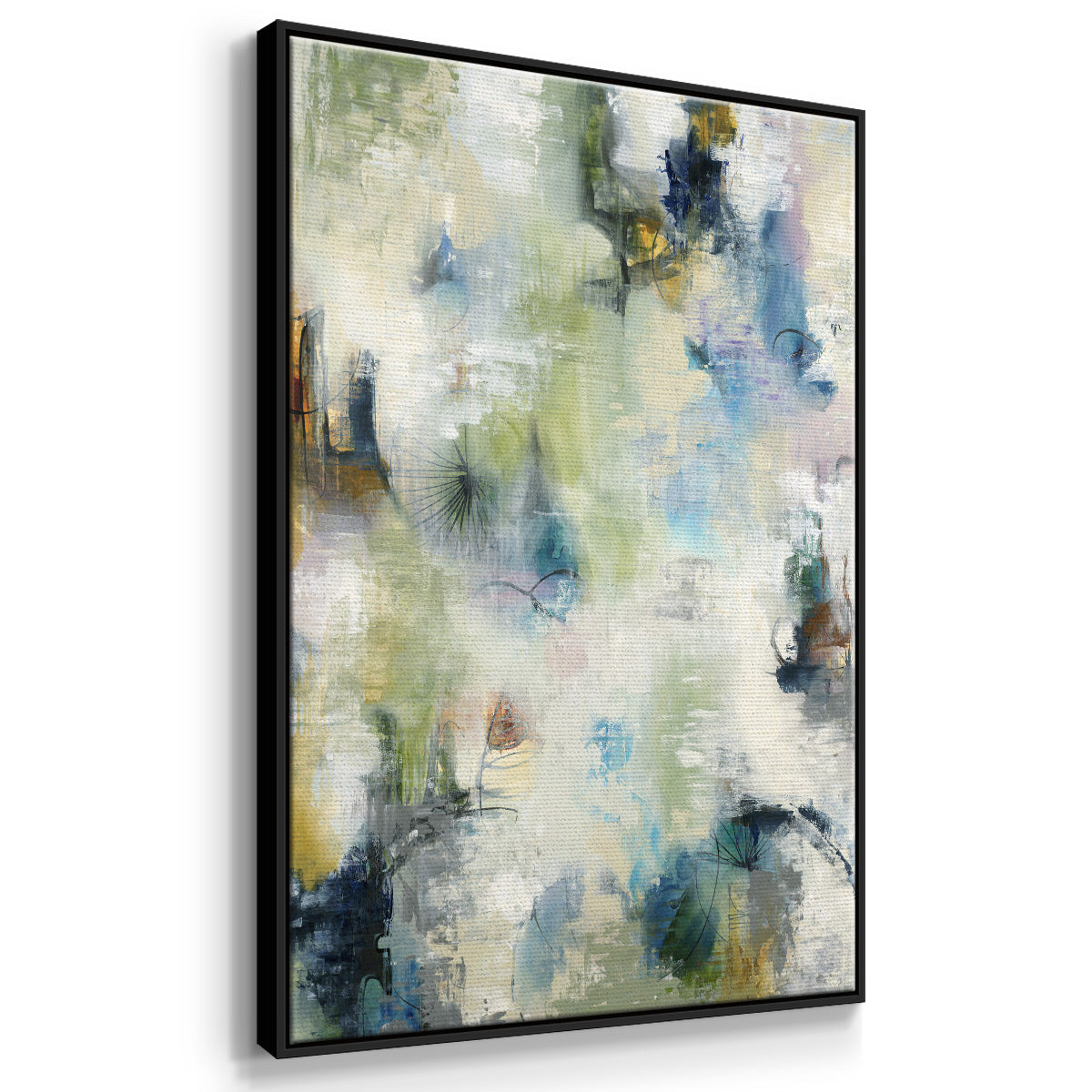 Making Magic - Floater Framed Canvas Print