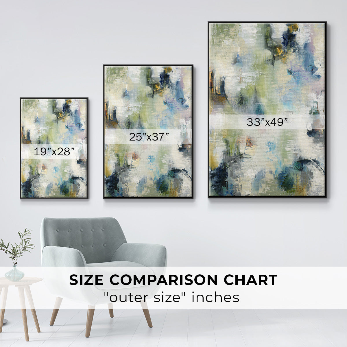 Making Magic - Floater Framed Canvas Print