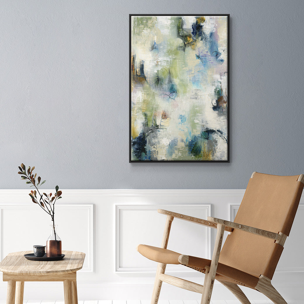 Making Magic - Floater Framed Canvas Print