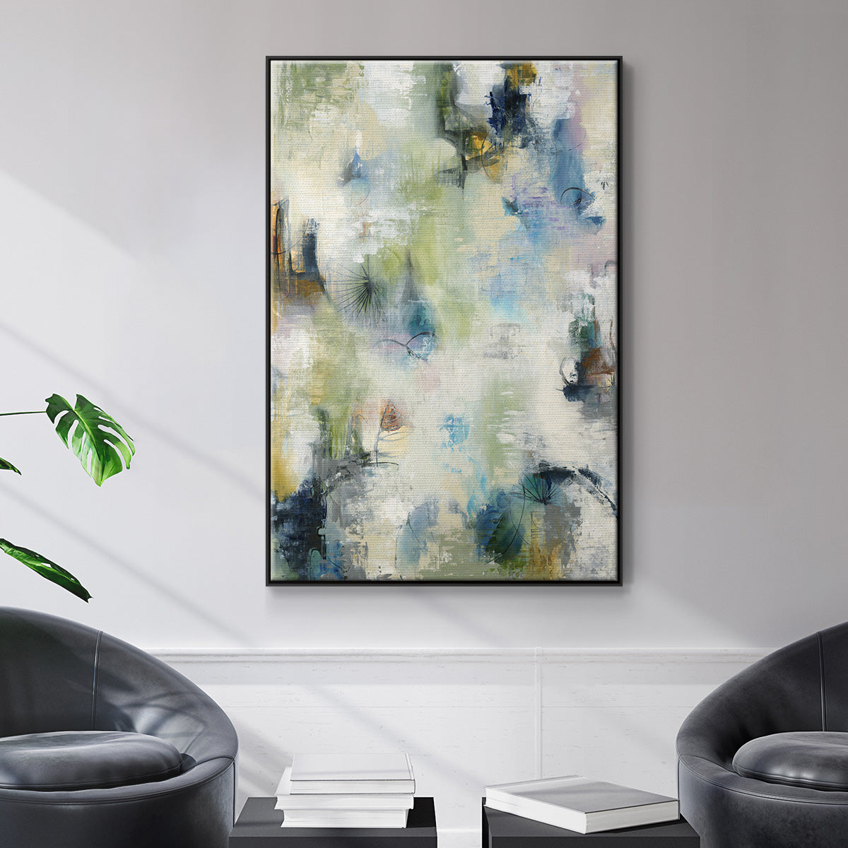 Making Magic - Floater Framed Canvas Print