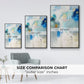 Celeste Motion I - Floater Framed Canvas Print