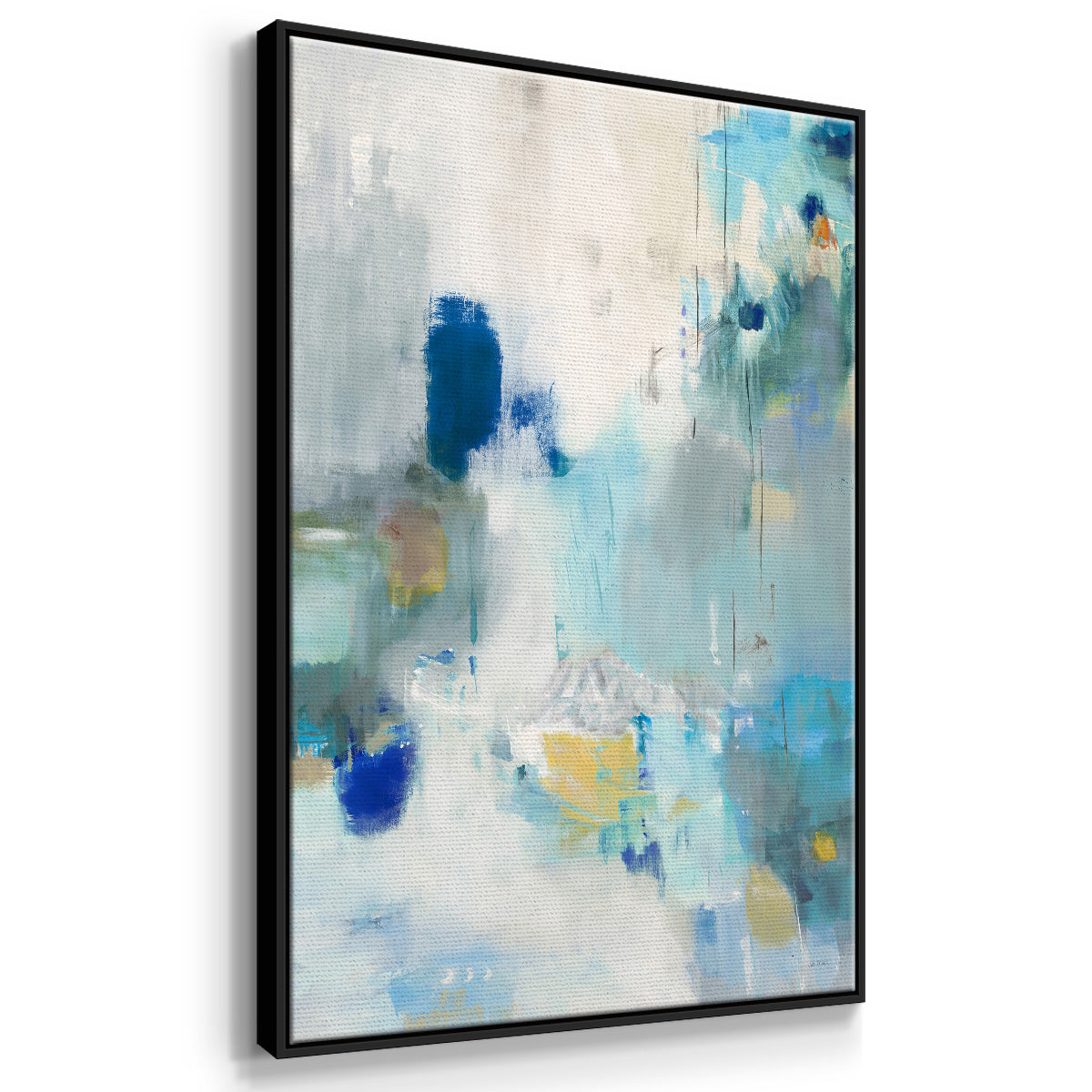 Celeste Motion II - Floater Framed Canvas Print