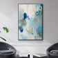 Celeste Motion II - Floater Framed Canvas Print