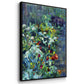 Lots of Love in the Garden - Floater Framed Canvas Print
