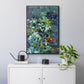 Lots of Love in the Garden - Floater Framed Canvas Print