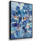 Reticent III - Floater Framed Canvas Print