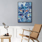 Reticent III - Floater Framed Canvas Print