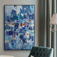Reticent III - Floater Framed Canvas Print