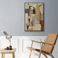 Peaches - Floater Framed Canvas Print