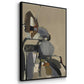 Landslide - Floater Framed Canvas Print