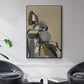 Landslide - Floater Framed Canvas Print