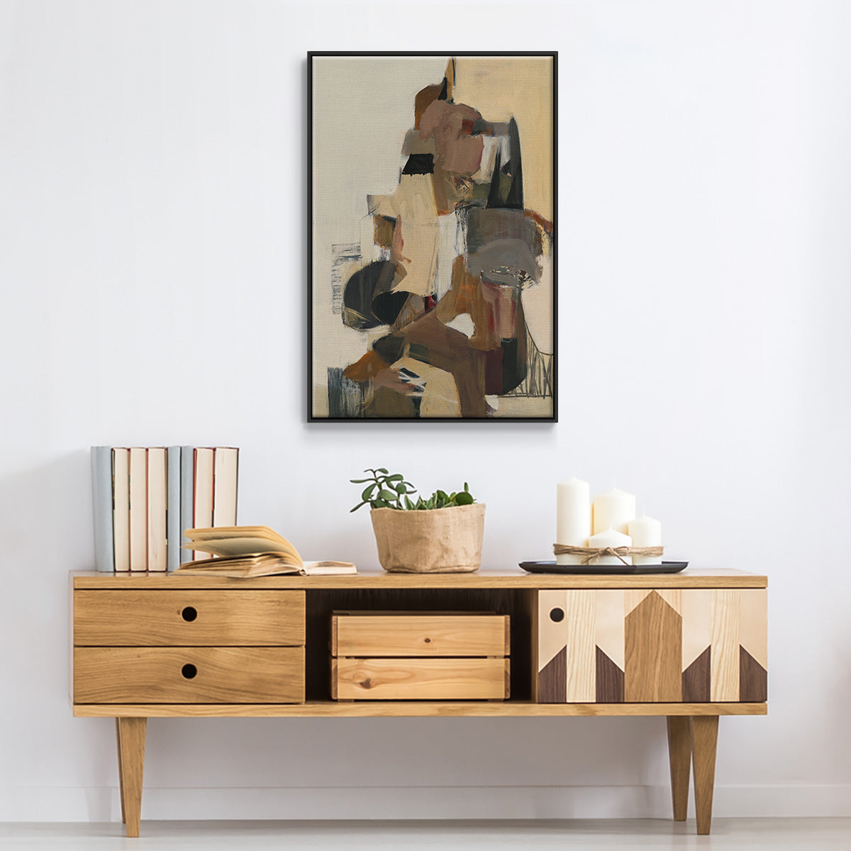 Mesa Grande - Floater Framed Canvas Print