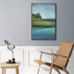 Silent Lakeside I - Floater Framed Canvas Print