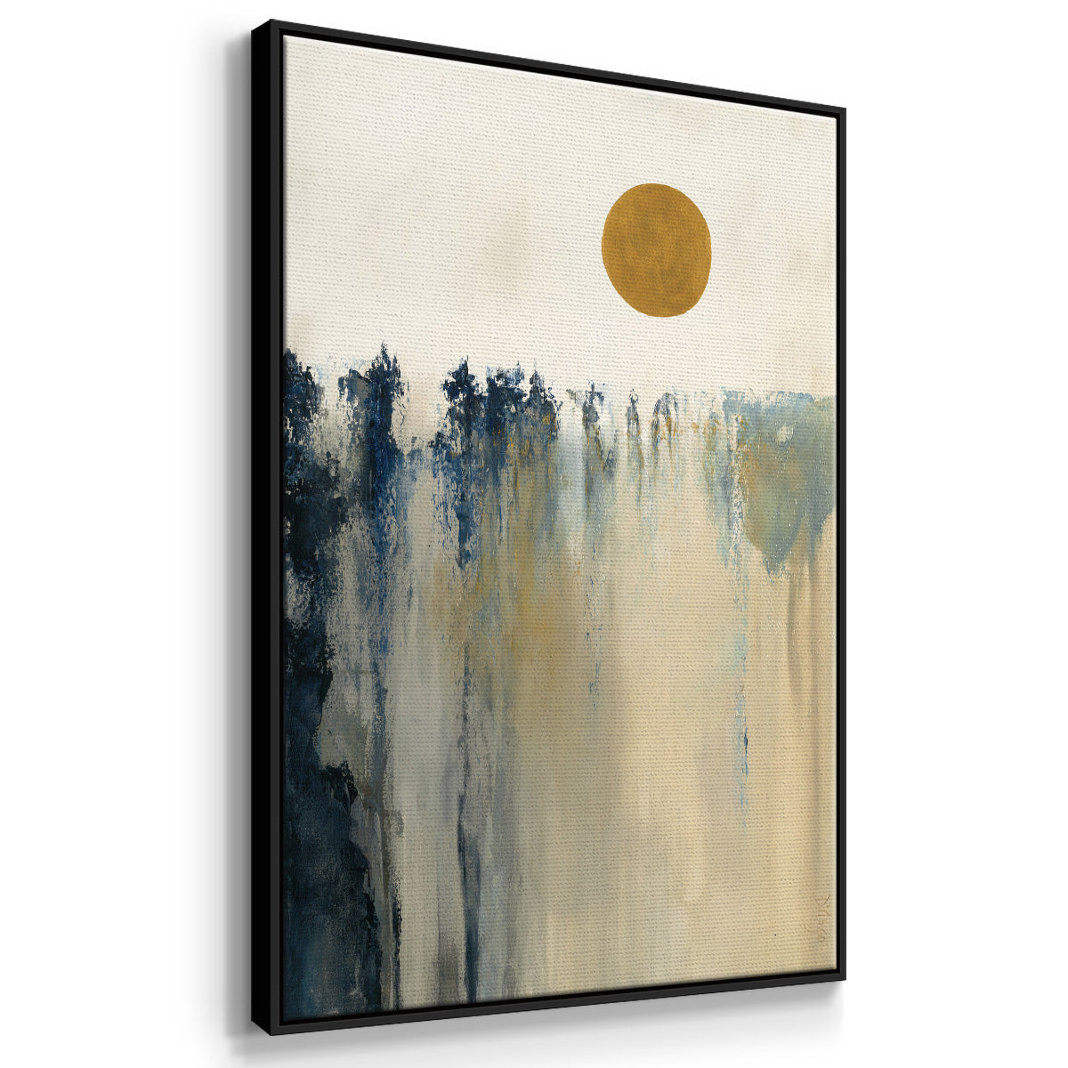 Equilibrium - Floater Framed Canvas Print