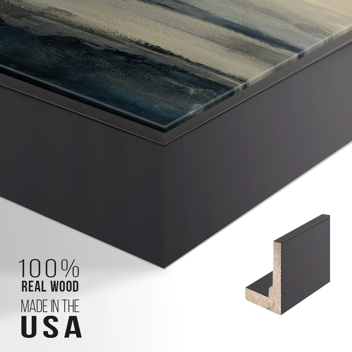 Equilibrium - Floater Framed Canvas Print