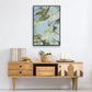 Aqua Sky - Floater Framed Canvas Print