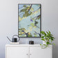 Aqua Sky - Floater Framed Canvas Print