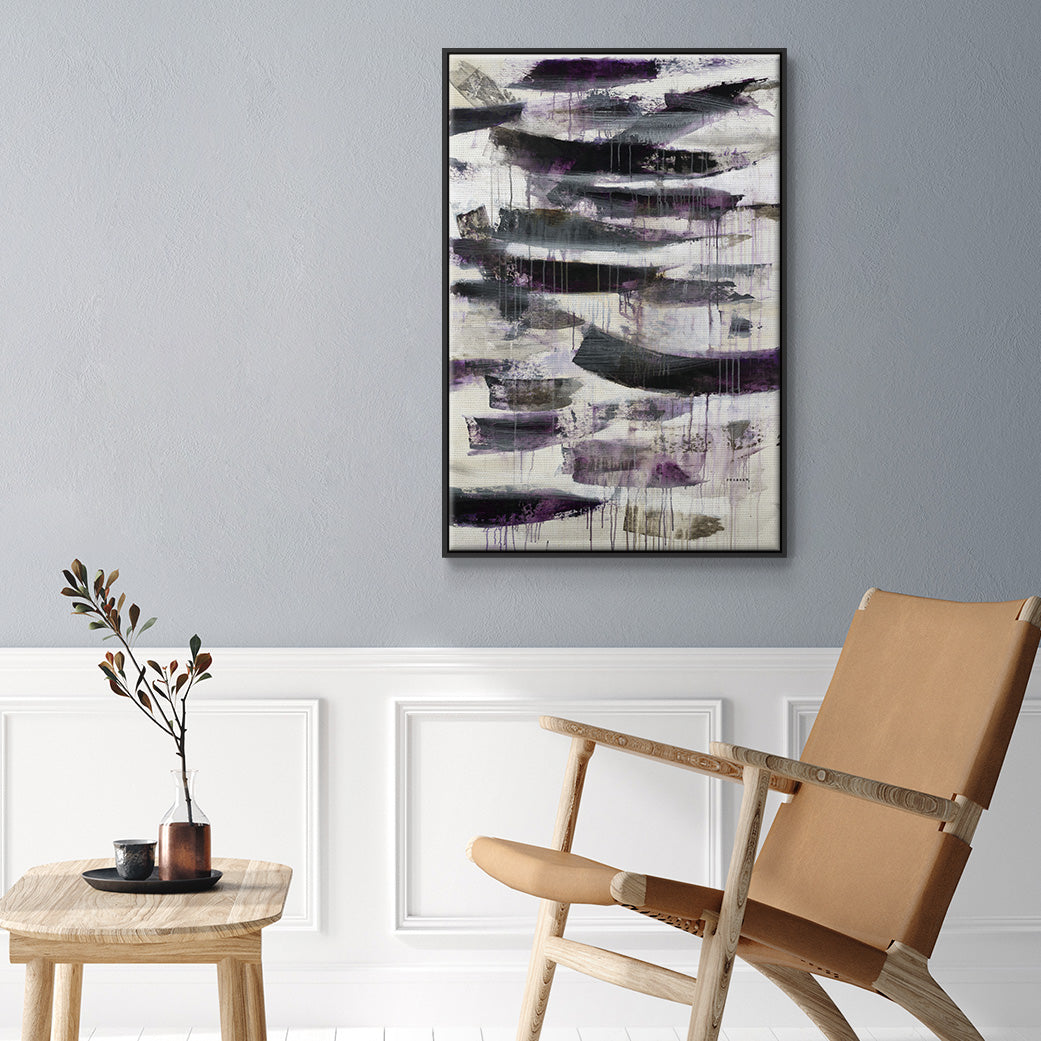 Helix #2 - Floater Framed Canvas Print