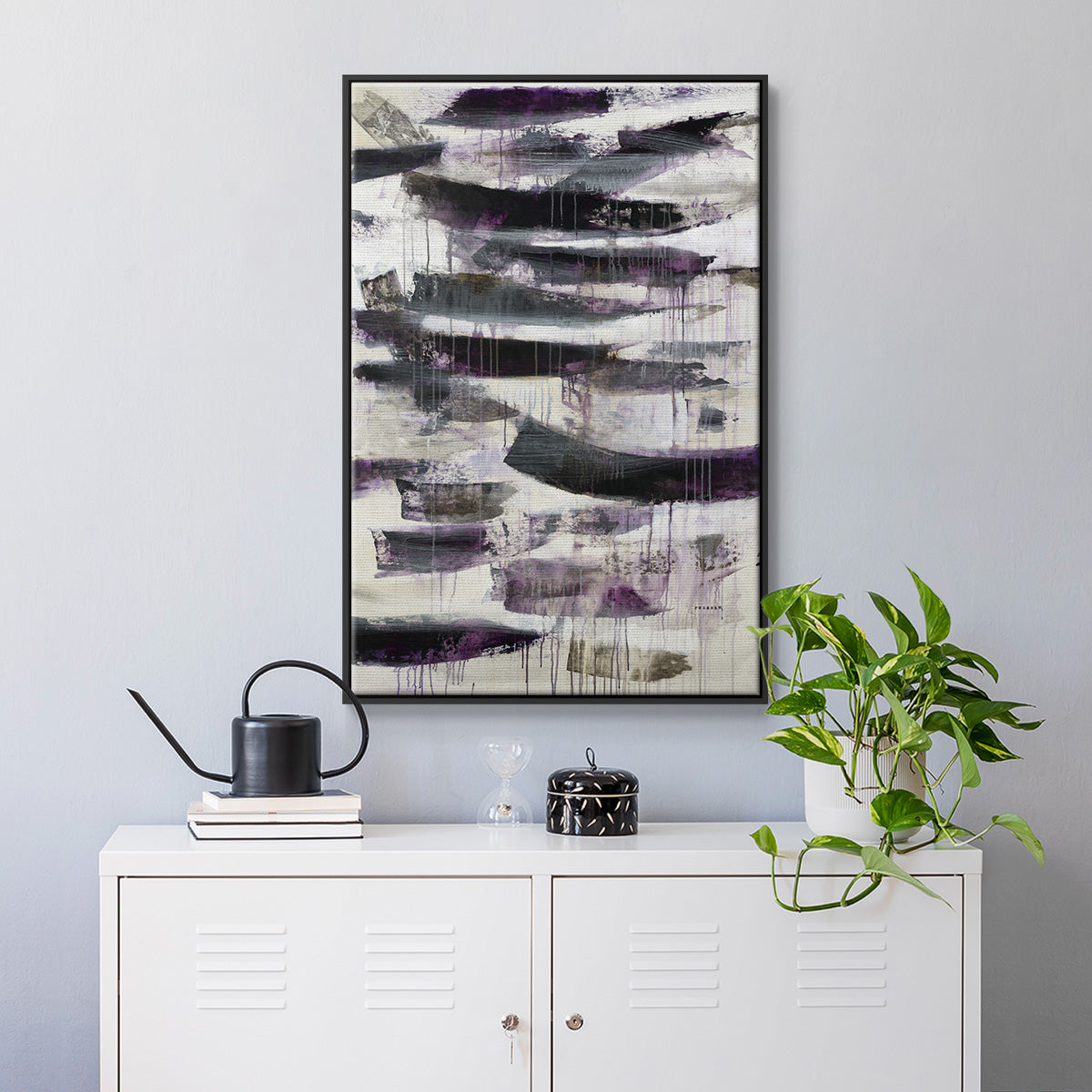 Helix #2 - Floater Framed Canvas Print