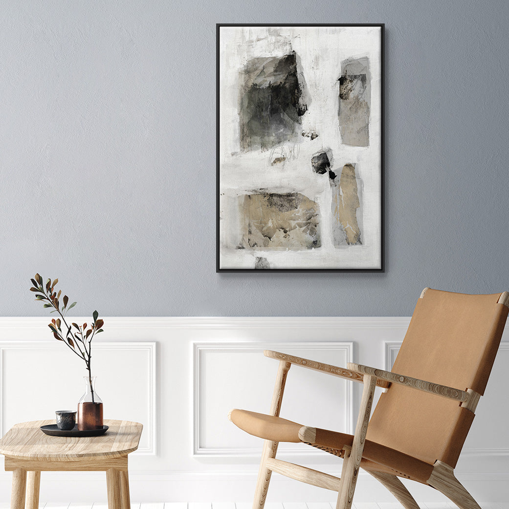 A Simple Love I V30 - Floater Framed Canvas Print