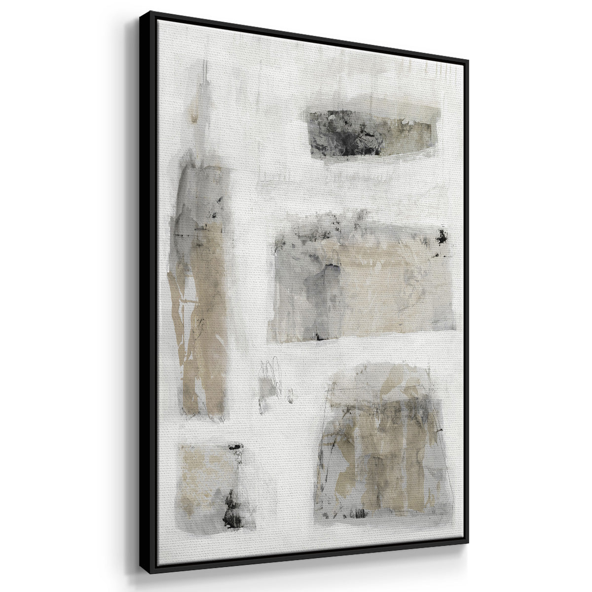 A Simple Love II V30 - Floater Framed Canvas Print