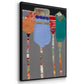 Tall Tulips - Floater Framed Canvas Print