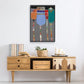 Tall Tulips - Floater Framed Canvas Print