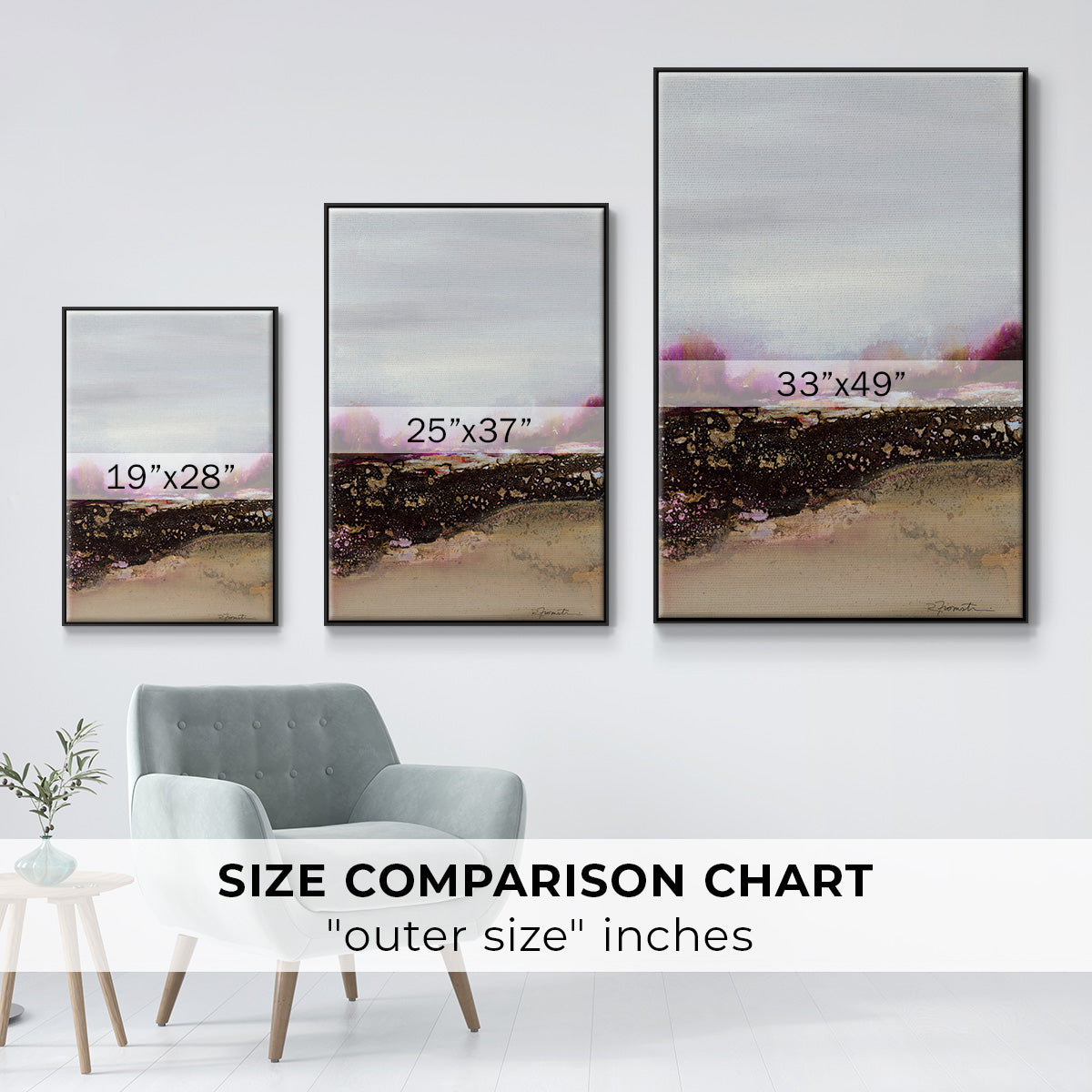 Reflections of My Mind - Floater Framed Canvas Print