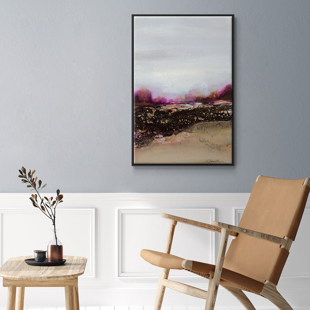 Reflections of My Mind - Floater Framed Canvas Print
