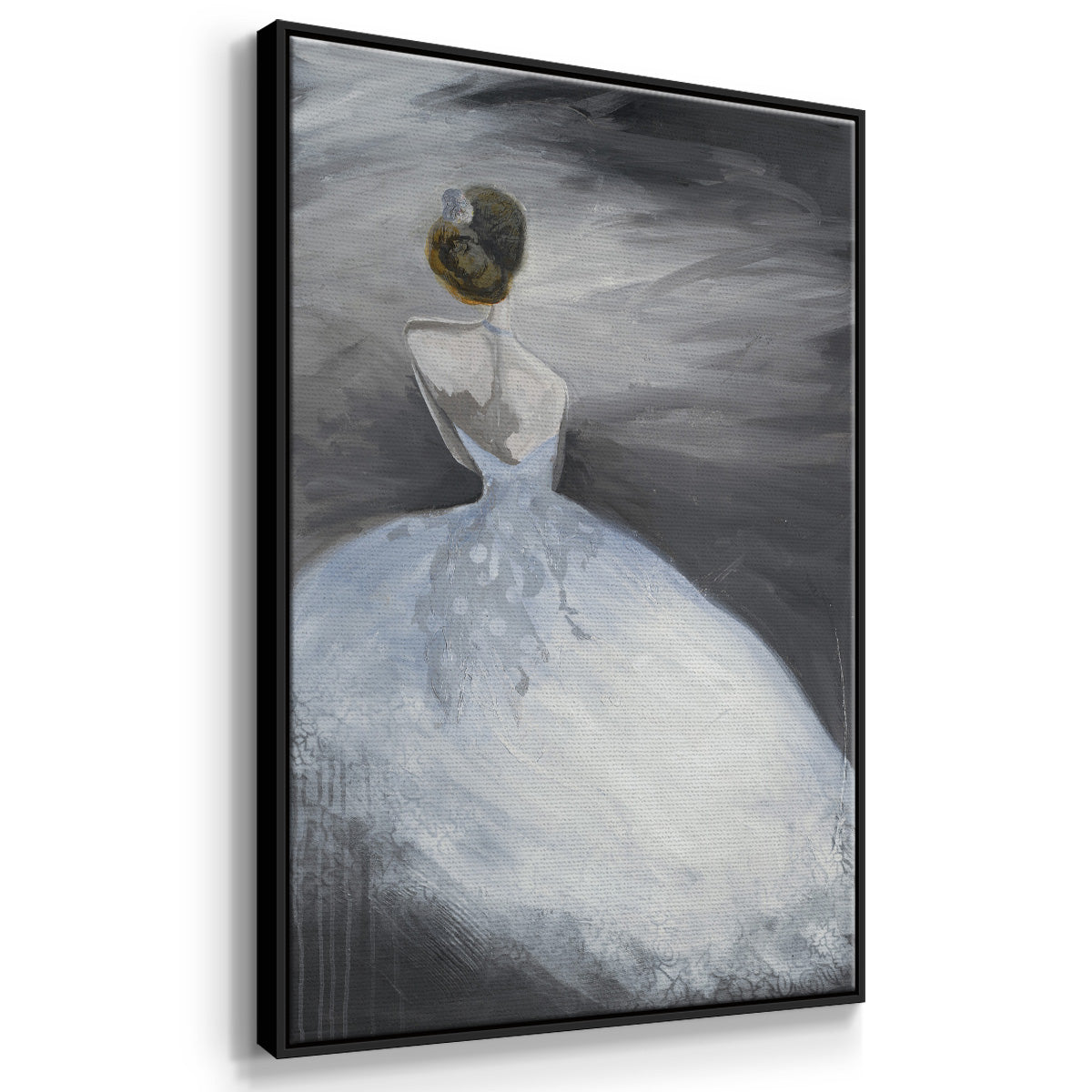 Off in the Distance - Floater Framed Canvas Print