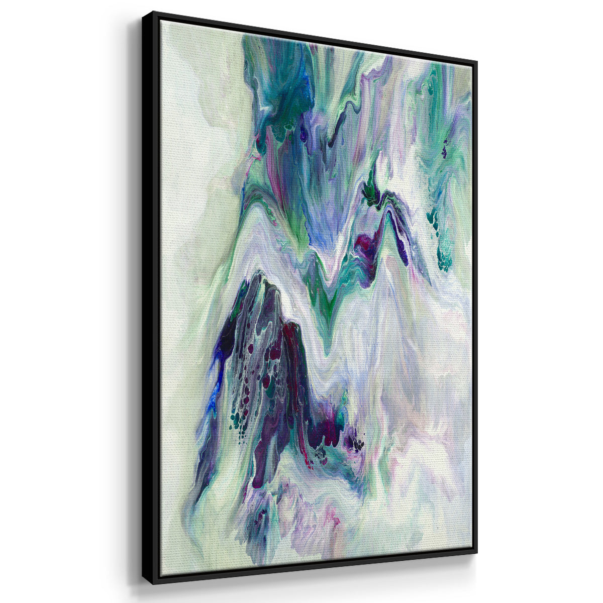 Wild River - Floater Framed Canvas Print