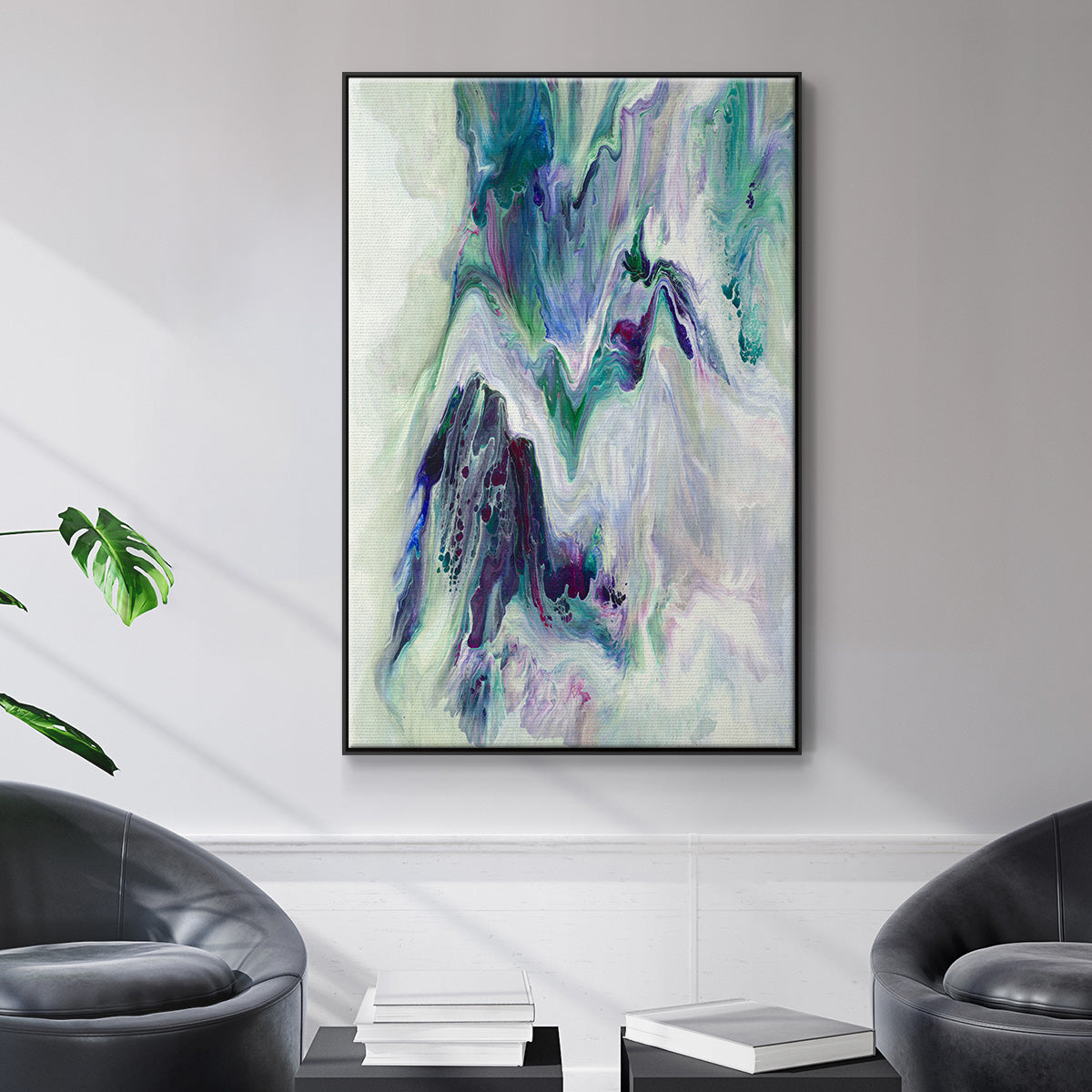 Wild River - Floater Framed Canvas Print