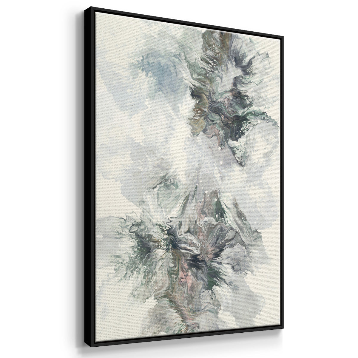 Dancing With Passion - Floater Framed Canvas Print