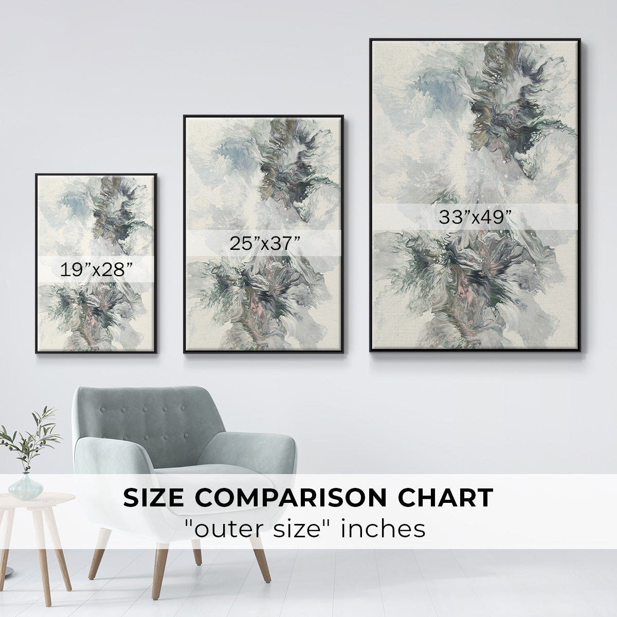 Dancing With Passion - Floater Framed Canvas Print
