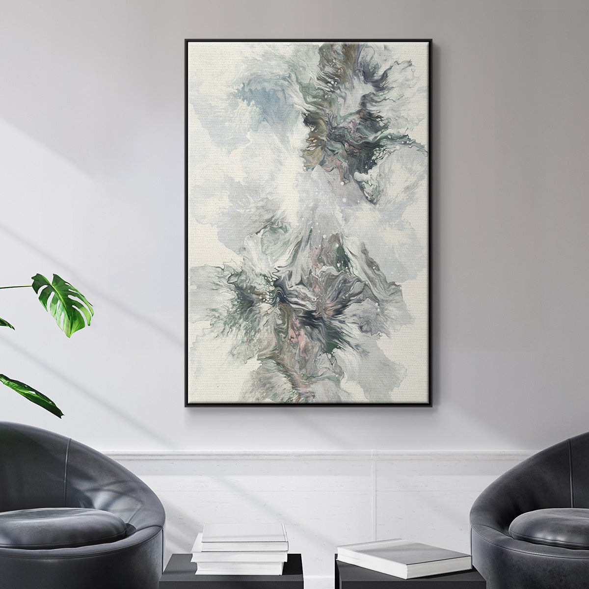 Dancing With Passion - Floater Framed Canvas Print