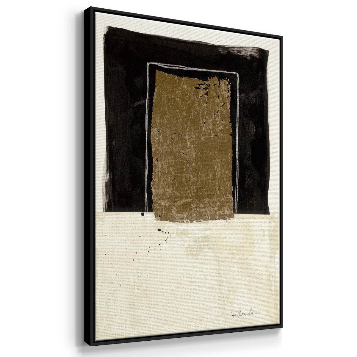 Standing Strong I - Floater Framed Canvas Print