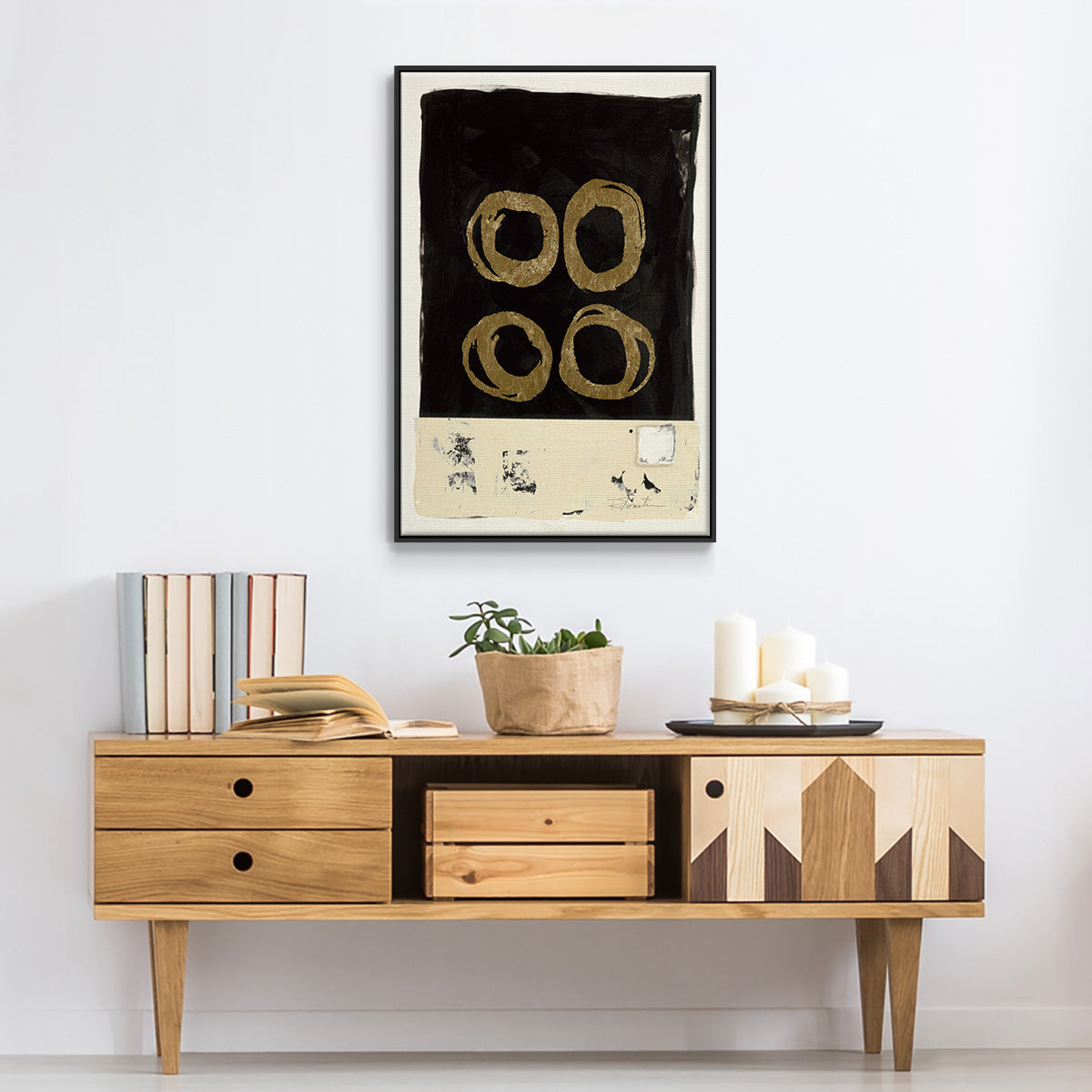 Standing Strong II - Floater Framed Canvas Print