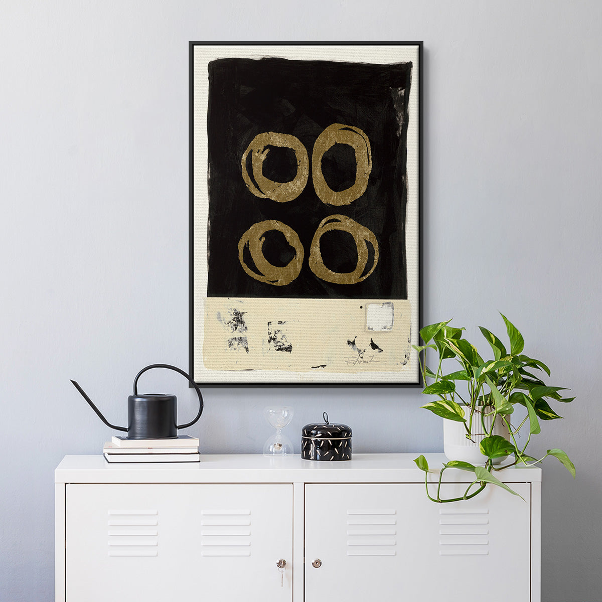Standing Strong II - Floater Framed Canvas Print