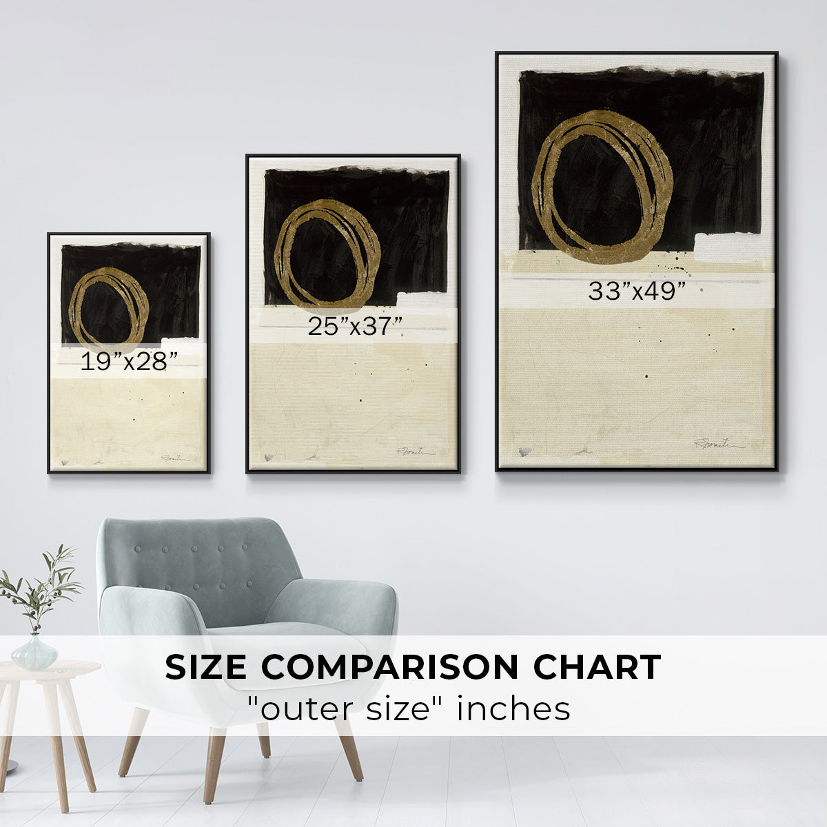 Standing Strong III - Floater Framed Canvas Print