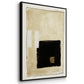 Inner Musing I - Floater Framed Canvas Print
