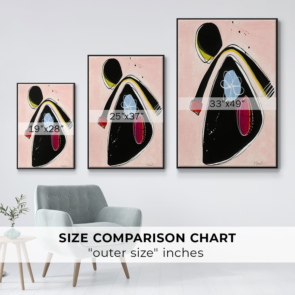 Wanna Play? II - Floater Framed Canvas Print