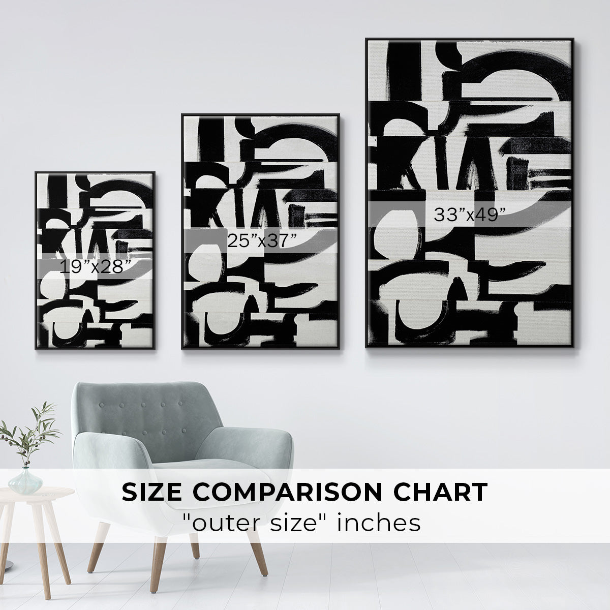 Prosperous Elements V10 - Floater Framed Canvas Print