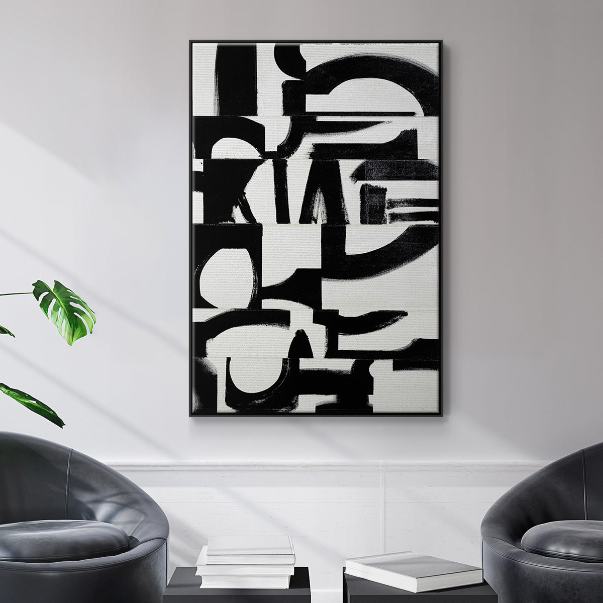 Prosperous Elements V10 - Floater Framed Canvas Print
